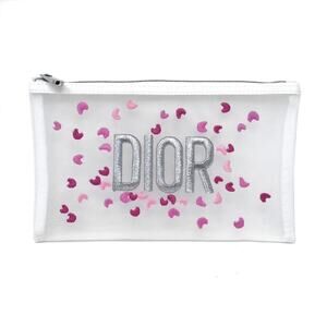 Dior Mesh Zipper Pouch